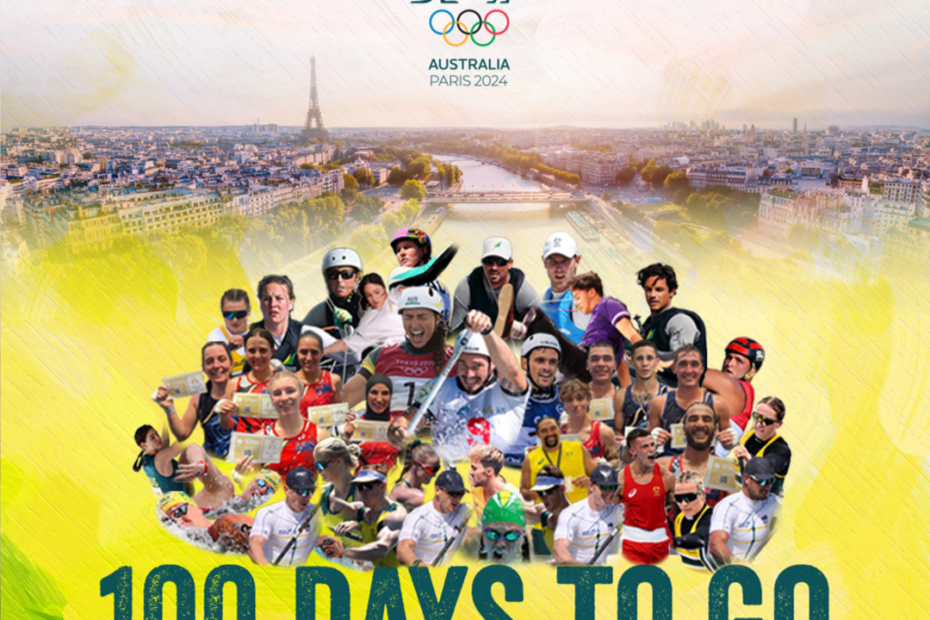 100 Days to go until the Paris 2024 Olympic Games - Australian Olympic team