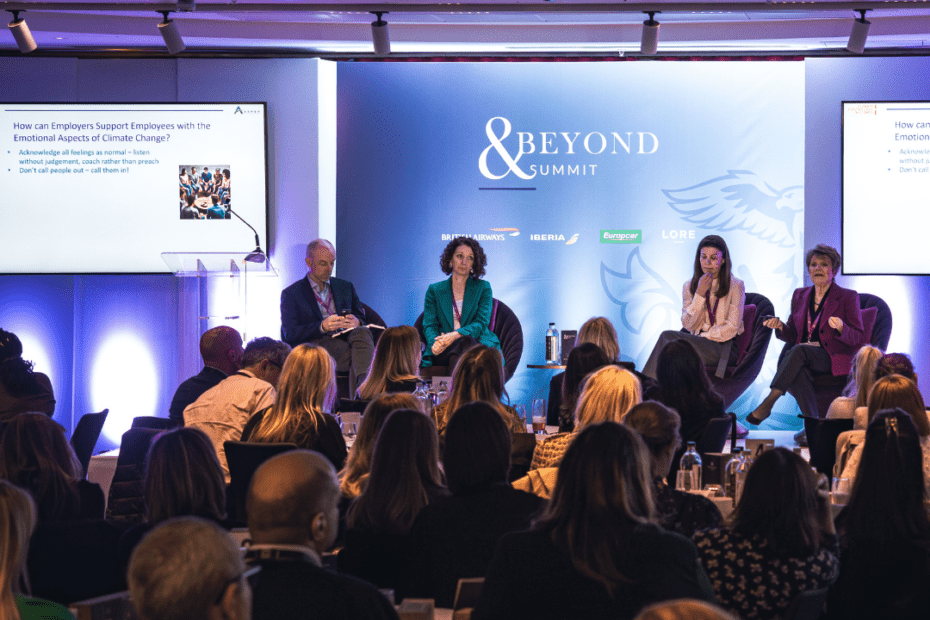 Sustainability session at &Beyond Summit