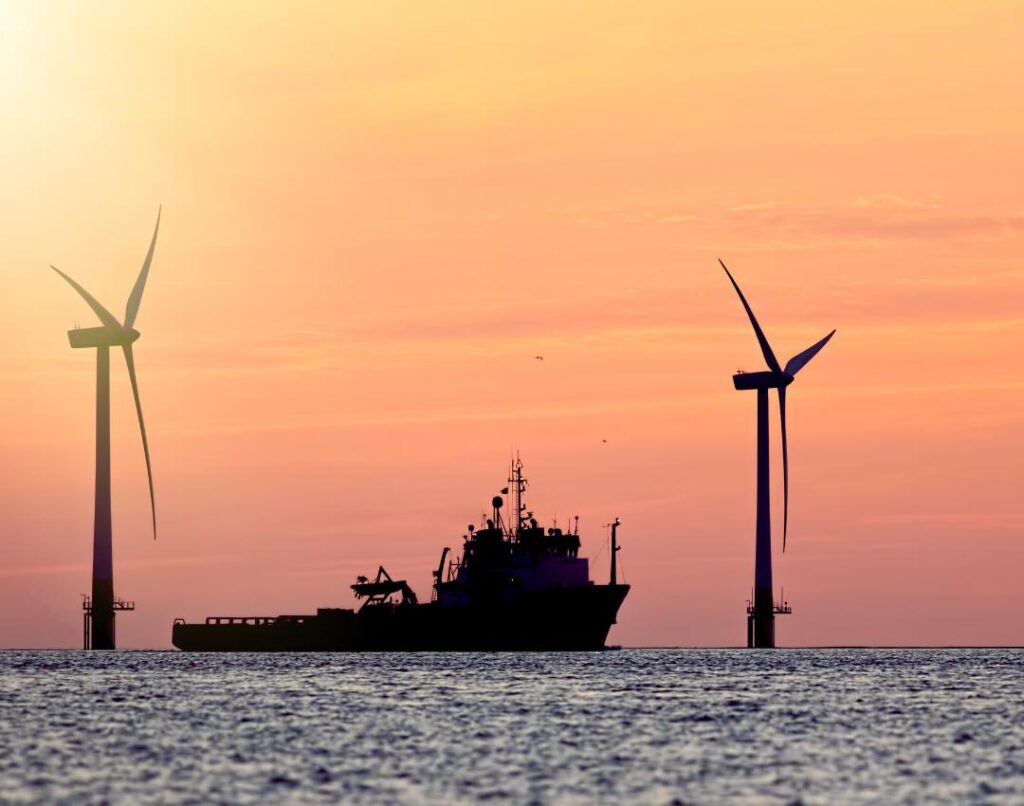 Offshore winds farms are one option to combat the future challenges the Energy & Marine sector faces.