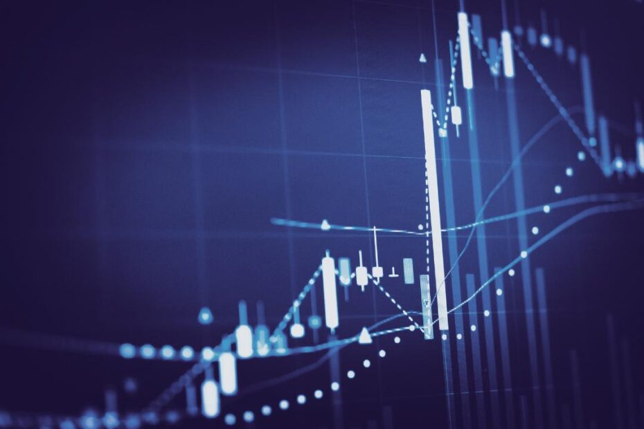Graph of a company stock