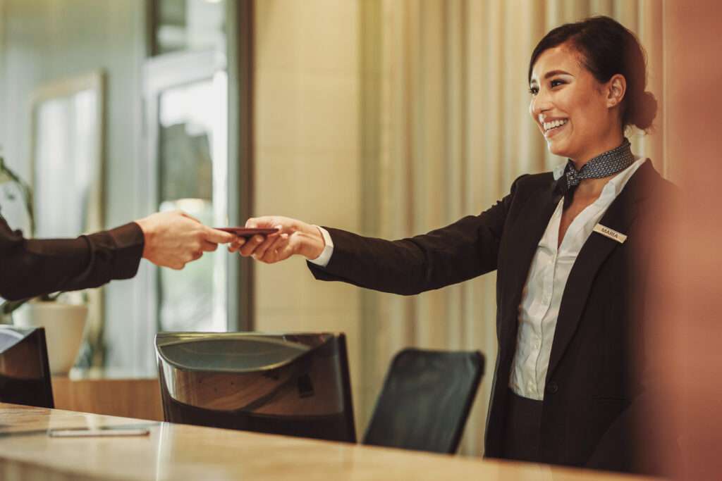 Hotel receptionist