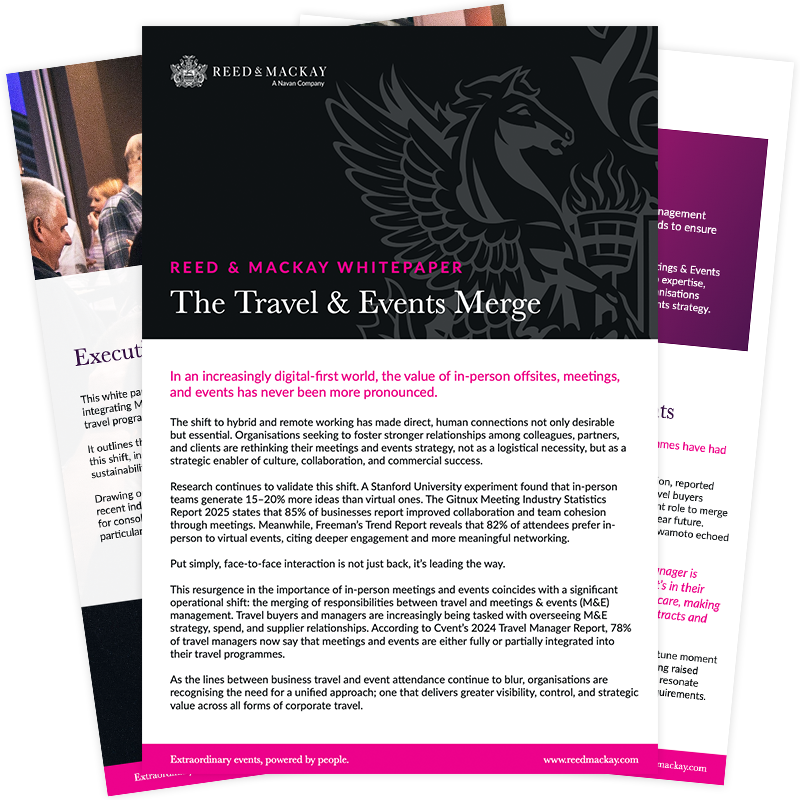 travel and events merge whitepaper
