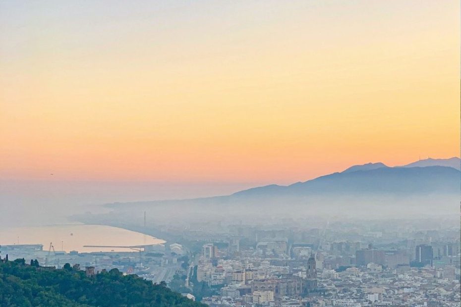 Malaga_sunset
