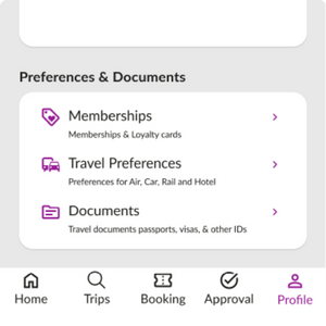 Pre-load traveler preferences for faster, more accurate bookings